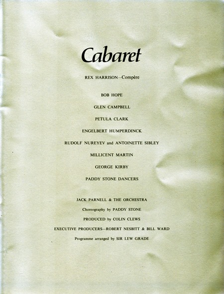 WWF 17C cabaret list