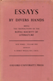 Essays by Divers Hands