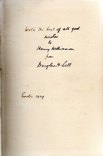 soldiers diary inscription